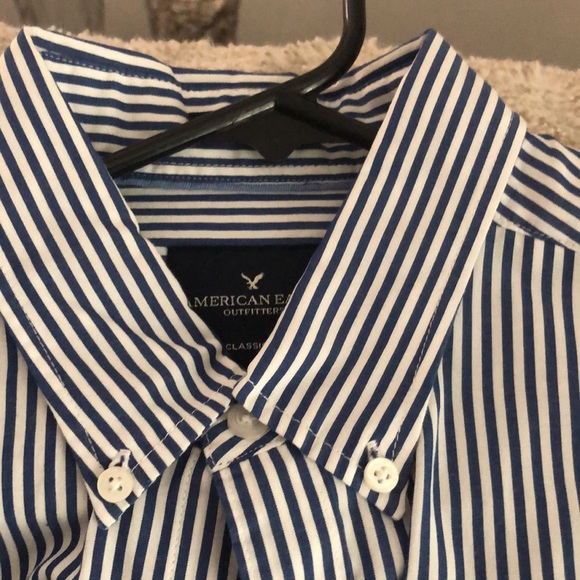Striped Button down - Picture 3 of 3